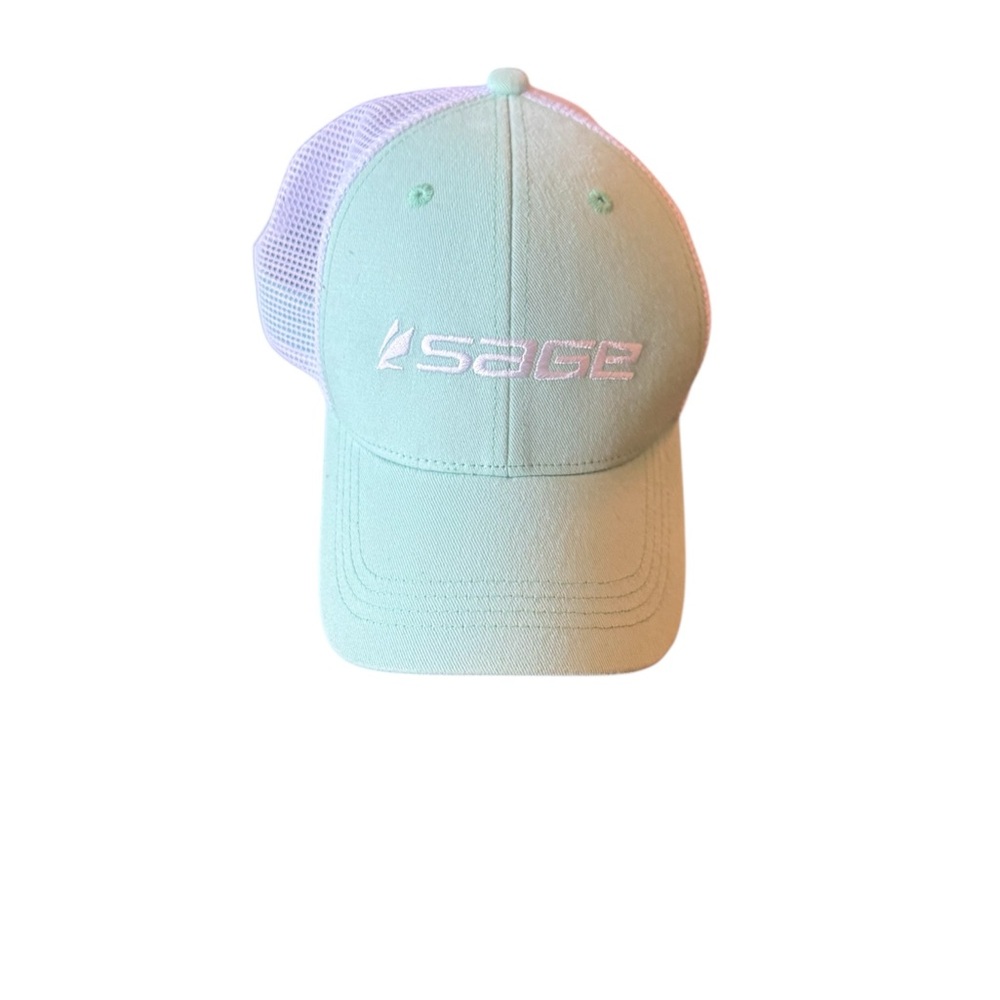 Sage Light Green Mesh Cap